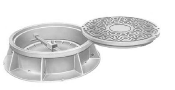 Neenah R-1751-C Manhole Frames and Covers